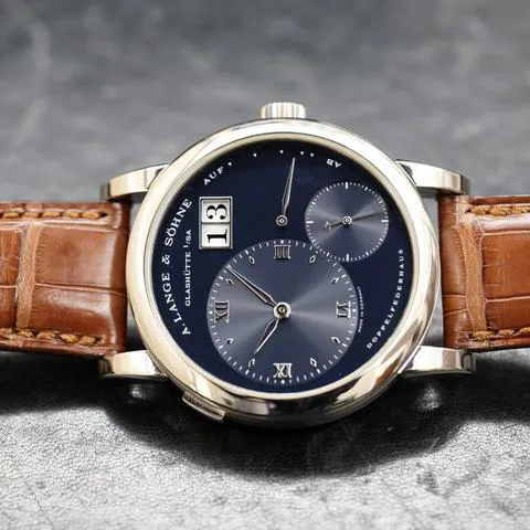 A. Lange & Söhne Lange 1 101.027 38.5mm White gold Blue 6