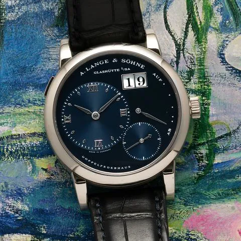 A. Lange & Söhne Lange 1 101.027 38.5mm White gold Blue 5