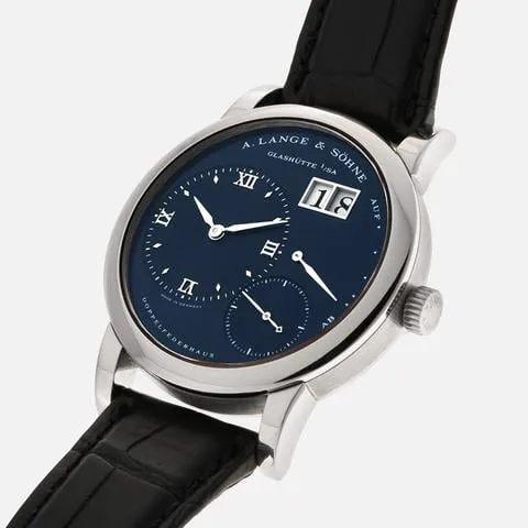 A. Lange & Söhne Lange 1 101.027 38.5mm White gold Blue 12