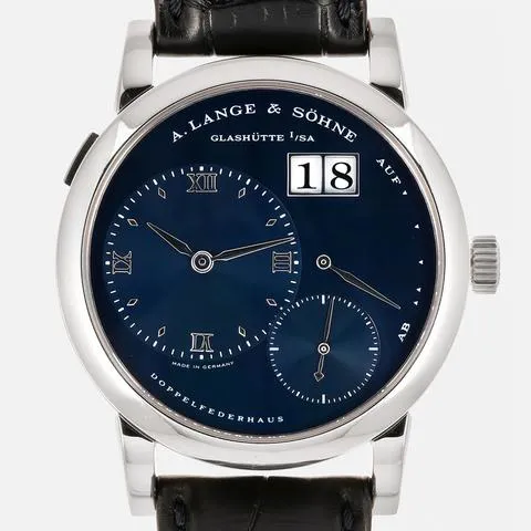 A. Lange & Söhne Lange 1 101.027 38.5mm White gold Blue 3