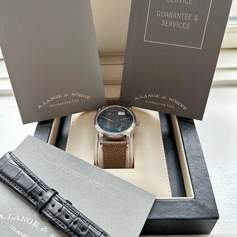 A. Lange & Söhne Lange 1 101.027 38.5mm White gold Blue 1