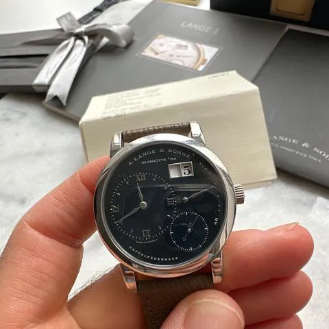 A. Lange & Söhne Lange 1 101.027 38.5mm White gold Blue 2