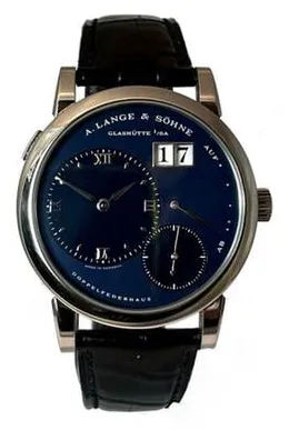 A. Lange & Söhne Lange 1 101.027 38.5mm White gold Blue