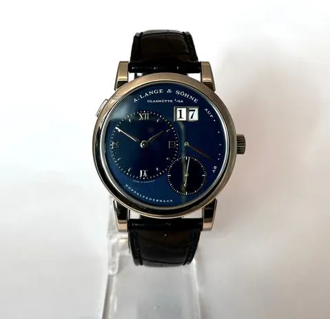 A. Lange & Söhne Lange 1 101.027 38.5mm White gold Blue 1