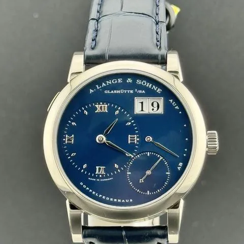 A. Lange & Söhne Lange 1 101.027 38.5mm White gold Blue 13