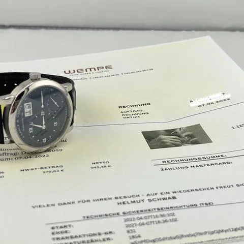 A. Lange & Söhne Lange 1 101.027 38.5mm White gold Blue 6