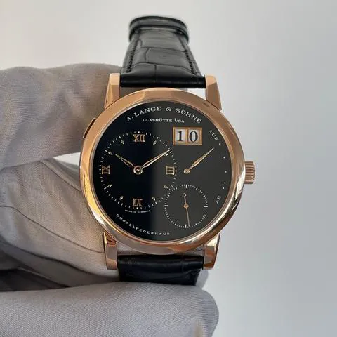 A. Lange & Söhne Lange 1 101.031 38.5mm Rose gold Black