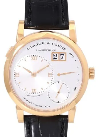 A. Lange & Söhne Lange 1 101.032 38mm Yellow gold Silver