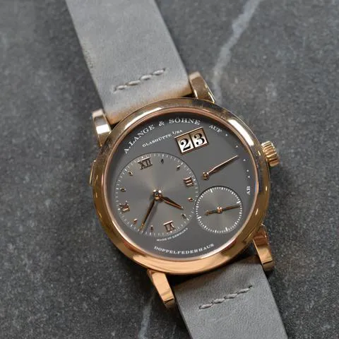 A. Lange & Söhne Lange 1 101.033 38.5mm Rose gold Gray