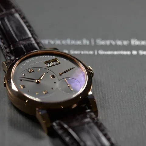 A. Lange & Söhne Lange 1 101.033 38.5mm Rose gold Gray 8