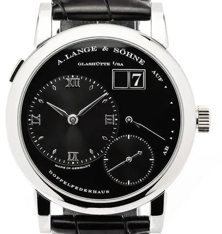 A. Lange & Söhne Lange 1 101.035 38.5mm Platinum Black