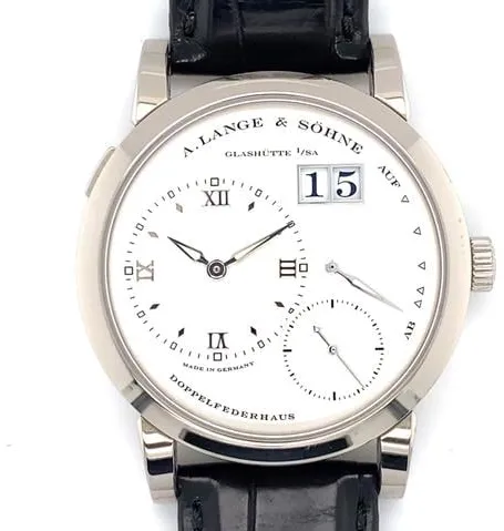 A. Lange & Söhne Lange 1 101.039 38.5mm White gold Silver