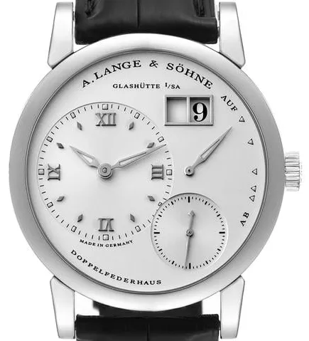 A. Lange & Söhne Lange 1 101.039 38.5mm White gold Silver