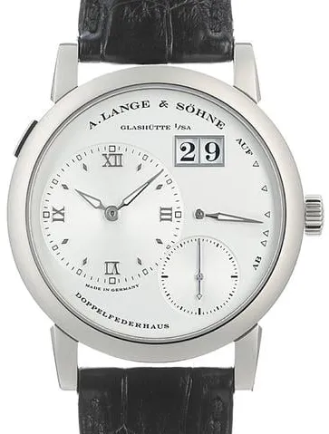 A. Lange & Söhne Lange 1 101.039 38.5mm White gold Silver