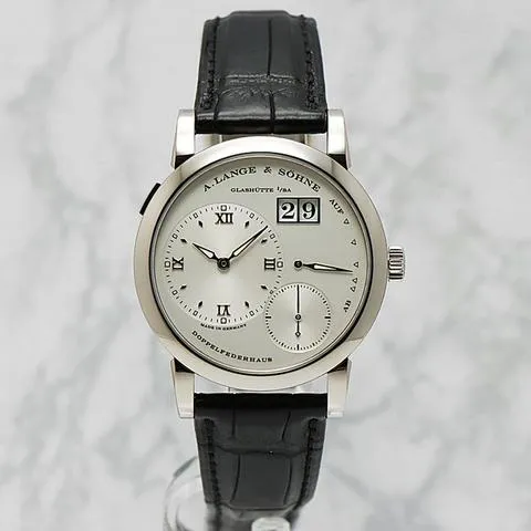 A. Lange & Söhne Lange 1 101.039 38.5mm White gold Silver 7