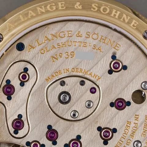 A. Lange & Söhne Lange 1 109.021 38.5mm Yellow gold Silver 10