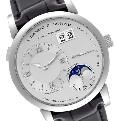 A. Lange & Söhne Lange 1 109.025 38.5mm Platinum Silver