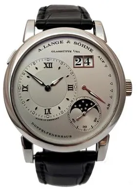 A. Lange & Söhne Lange 1 109.025 38.5mm Platinum Silver