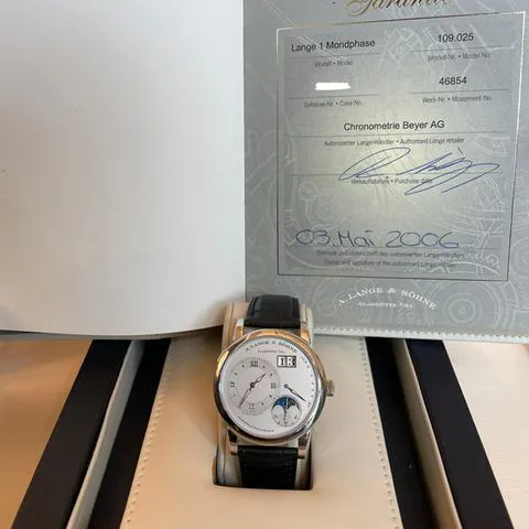 A. Lange & Söhne Lange 1 109.025 38.5mm Platinum Silver 3