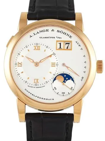 A. Lange & Söhne Lange 1 109.032 38.5mm Rose gold Silver