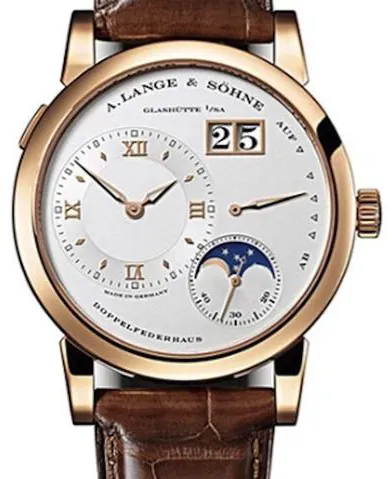 A. Lange & Söhne Lange 1 109.032 38.5mm Rose gold Silver