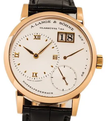 A. Lange & Söhne Lange 1 111.032 36.5mm Rose gold Silver