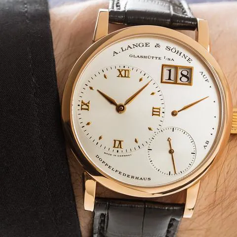 A. Lange & Söhne Lange 1 111.032 36.5mm Rose gold Silver 8