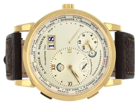 A. Lange & Söhne Lange 1 116.021 42mm Yellow gold Silver 4