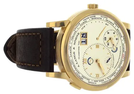 A. Lange & Söhne Lange 1 116.021 42mm Yellow gold Silver 2