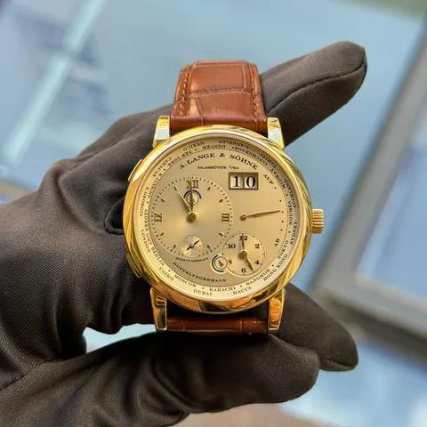 A. Lange & Söhne Lange 1 116.021 42mm Yellow gold Silver