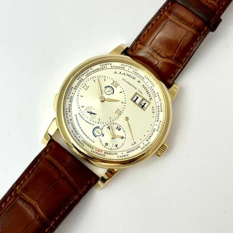 A. Lange & Söhne Lange 1 116.021 42mm Yellow gold Silver 8