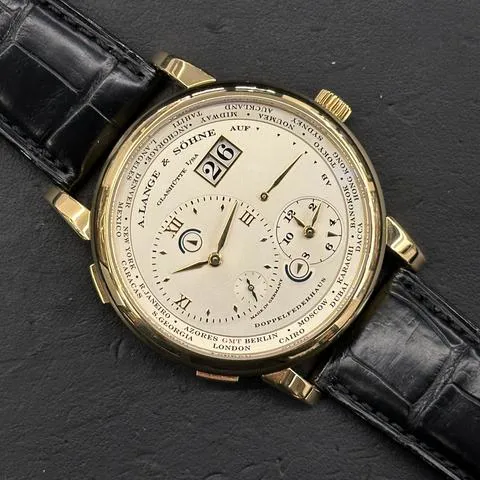 A. Lange & Söhne Lange 1 116.021 42mm Yellow gold Silver