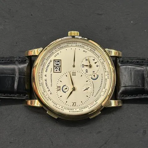 A. Lange & Söhne Lange 1 116.021 42mm Yellow gold Silver 5