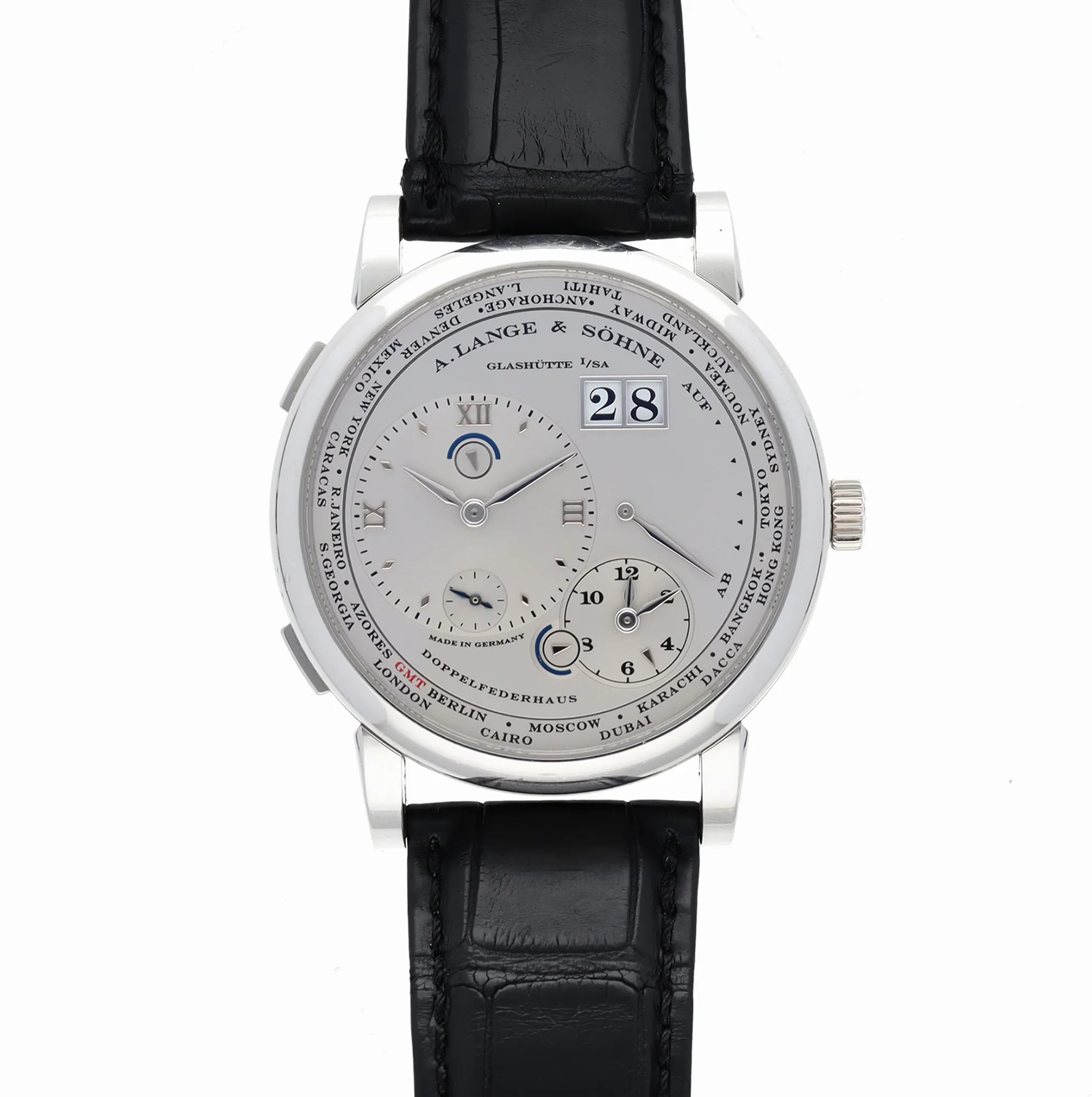 A. Lange & Söhne Lange 1 116.025 42mm Platinum Silver