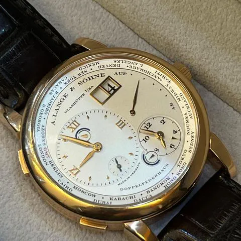 A. Lange & Söhne Lange 1 116.032 42mm Rose gold Silver