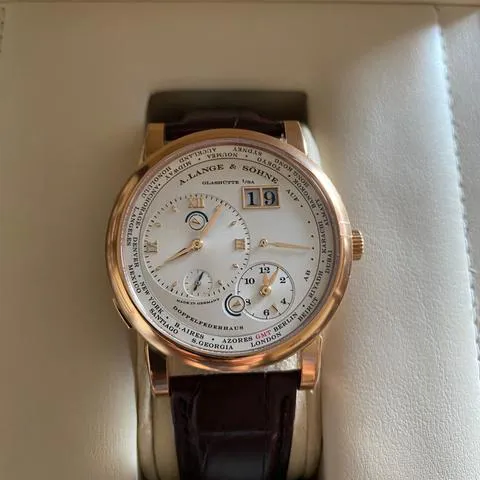 A. Lange & Söhne Lange 1 116.032 42mm Rose gold Silver 5