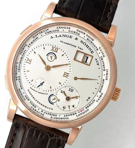 A. Lange & Söhne Lange 1 116.032 42mm Rose gold Silver