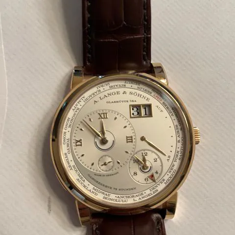 A. Lange & Söhne Lange 1 136.032 42mm Rose gold Silver