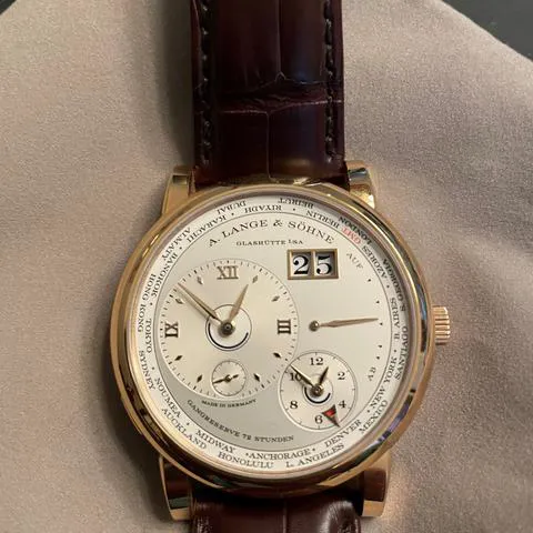 A. Lange & Söhne Lange 1 136.032 42mm Rose gold Silver 1