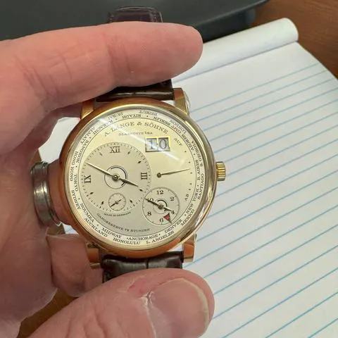 A. Lange & Söhne Lange 1 136.032 42mm Rose gold Silver 2