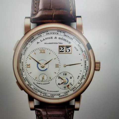 A. Lange & Söhne Lange 1 136.032 42mm Rose gold Silver