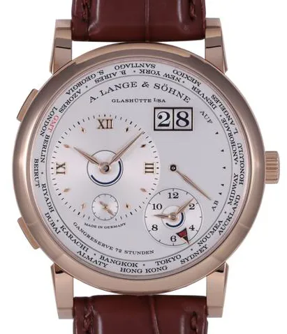 A. Lange & Söhne Lange 1 136.032 42mm Rose gold Silver