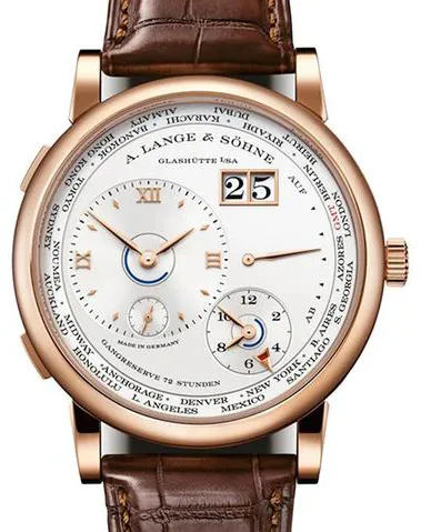 A. Lange & Söhne Lange 1 136.032 42mm Rose gold Silver