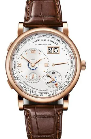 A. Lange & Söhne Lange 1 136.032 42mm Rose gold Silver 1