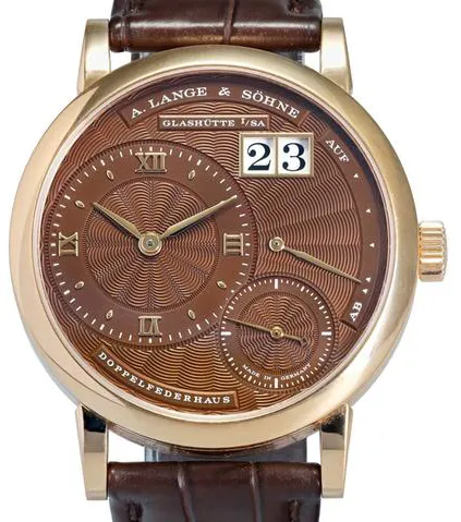 A. Lange & Söhne Lange 1 181.037 37mm Rose gold Brown