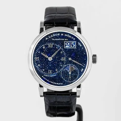 A. Lange & Söhne Lange 1 182.086 37mm White gold Blue