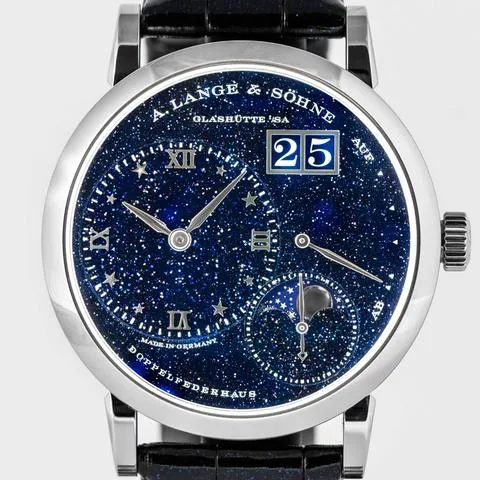 A. Lange & Söhne Lange 1 182.086 37mm White gold Blue 7