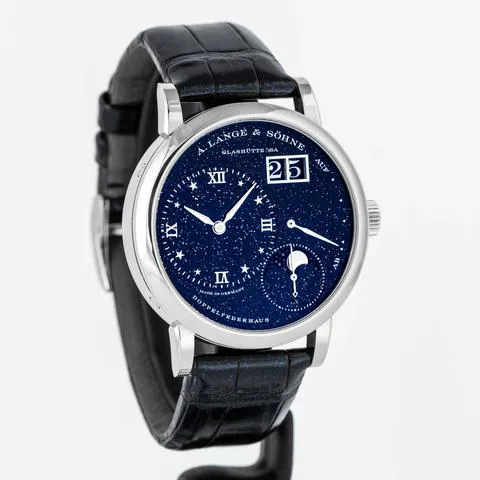 A. Lange & Söhne Lange 1 182.086 37mm White gold Blue 5