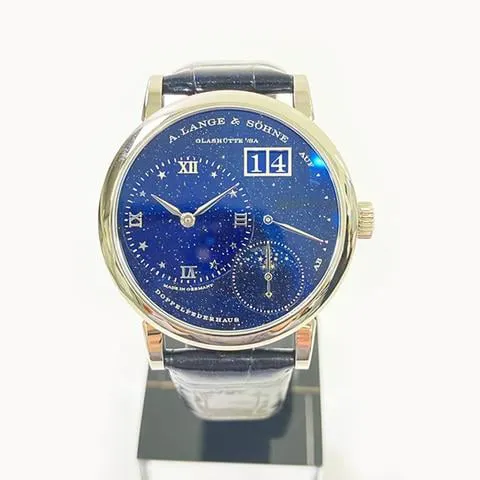 A. Lange & Söhne Lange 1 182.086 36.5mm White gold Blue