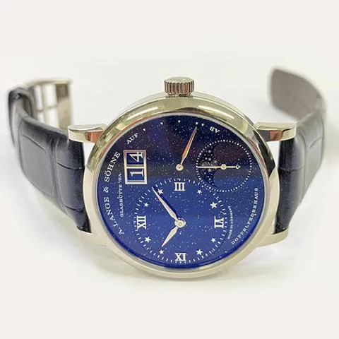 A. Lange & Söhne Lange 1 182.086 36.5mm White gold Blue 6